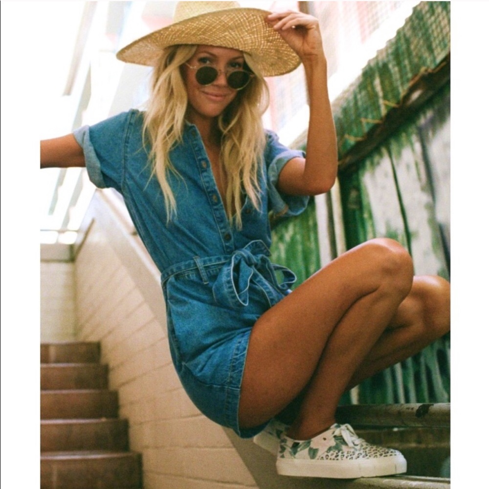 Billabong x Salty Blonde Date Nite Romper